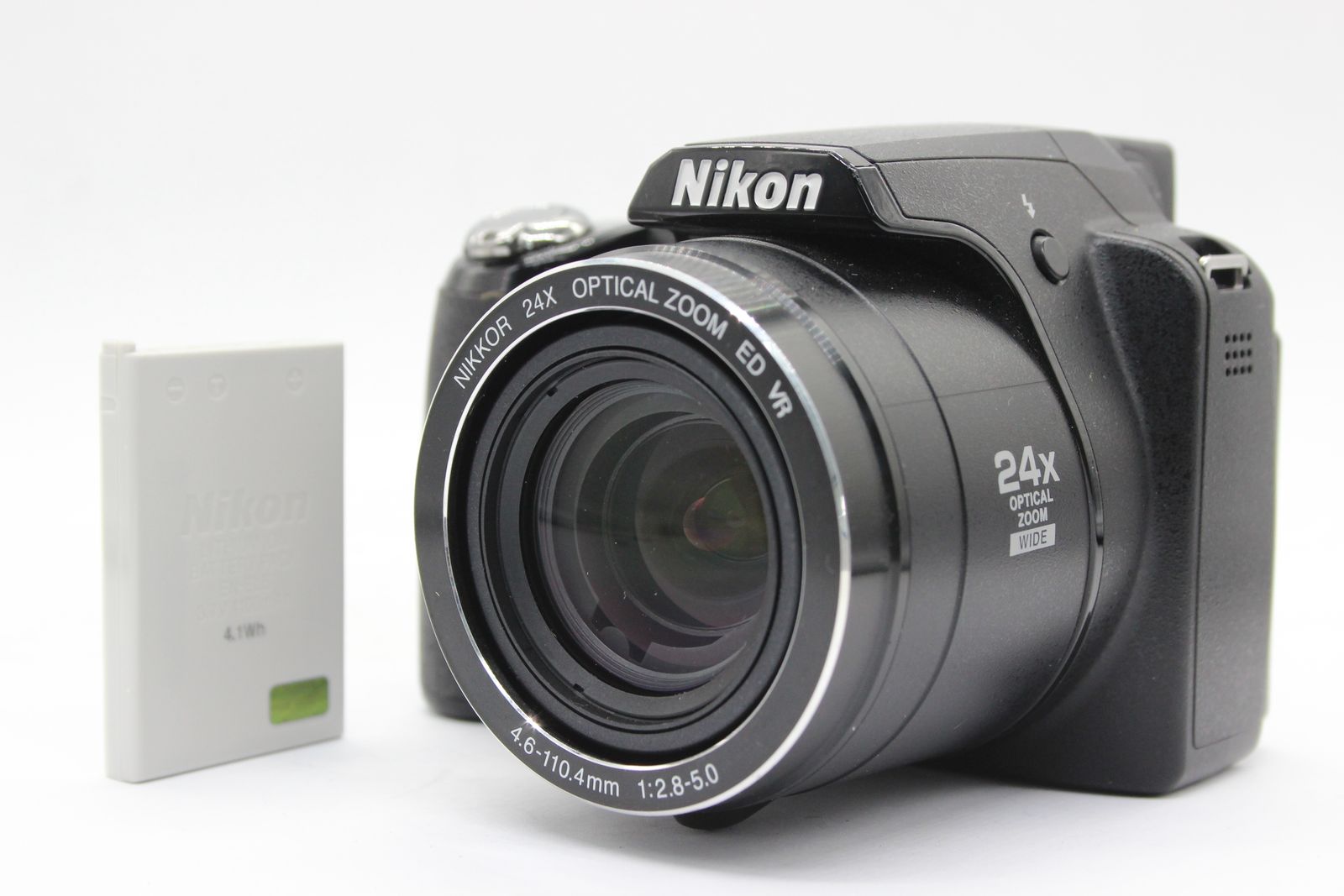 返品保証】 ニコン Nikon Coolpix P90 24x バッテリー付き コンパクト 