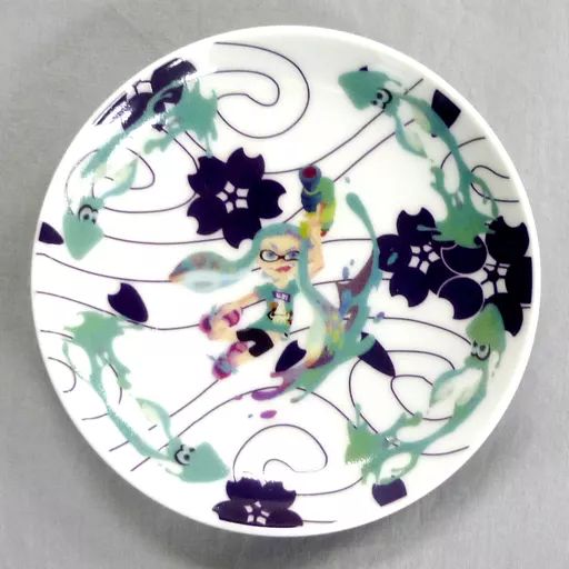 スプラトゥーン 有田焼 豆皿 2枚セット Sagakeen、スプラトゥーン柄の有田焼皿限定販売 - 25枚限定の