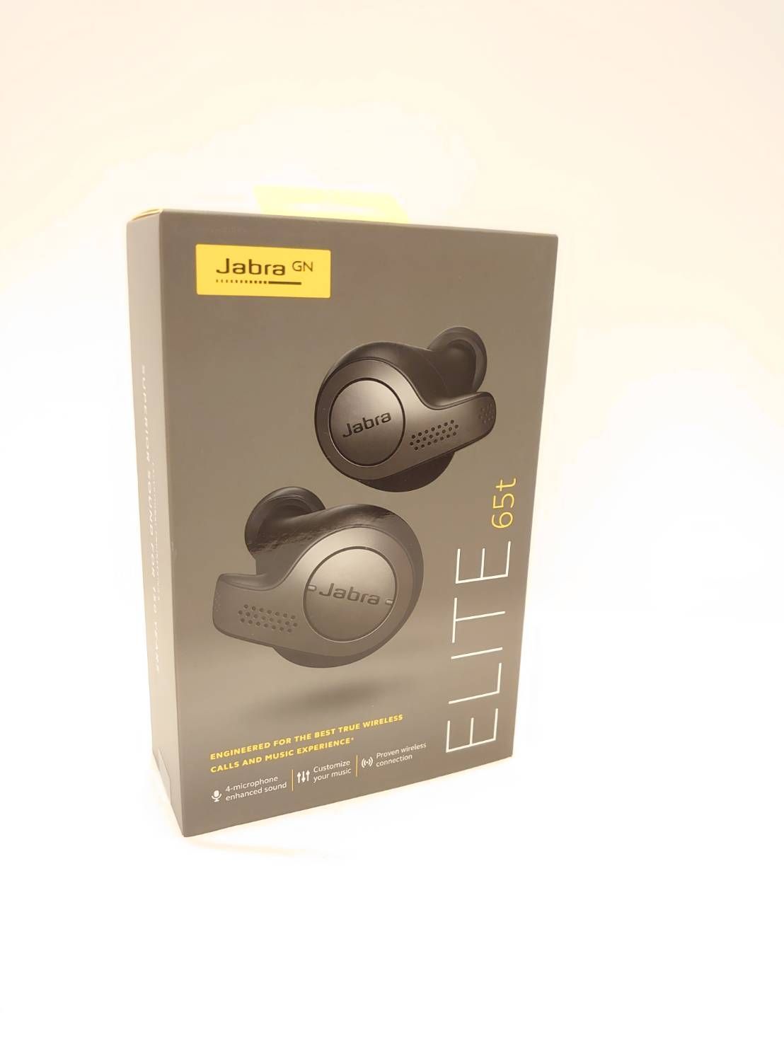 シンプルでおしゃれ Jabra完全ワイヤレスイヤホンElite65tゴールド