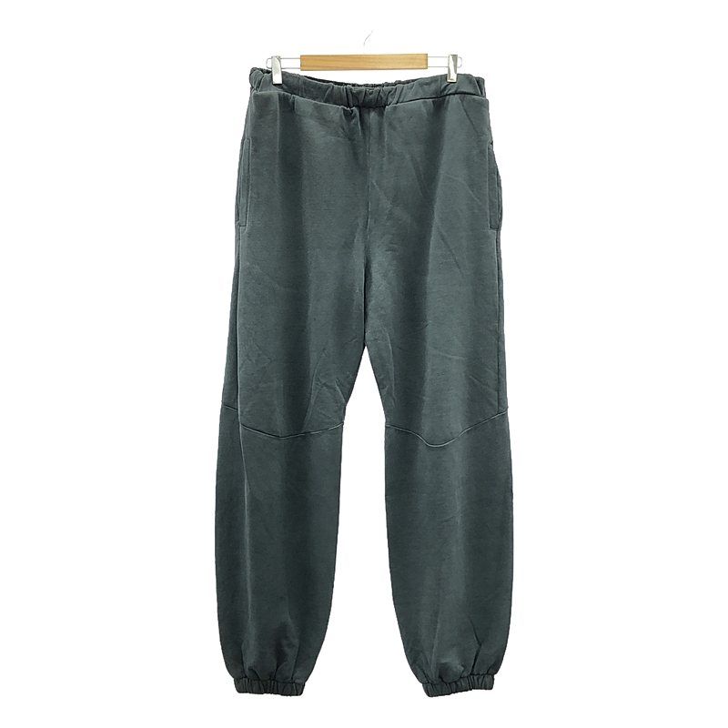 【新品】  WILLY CHAVARRIA / ウィリーチャバリア | 膝切替 スウェット イージーパンツ | M | チャコール | メンズ