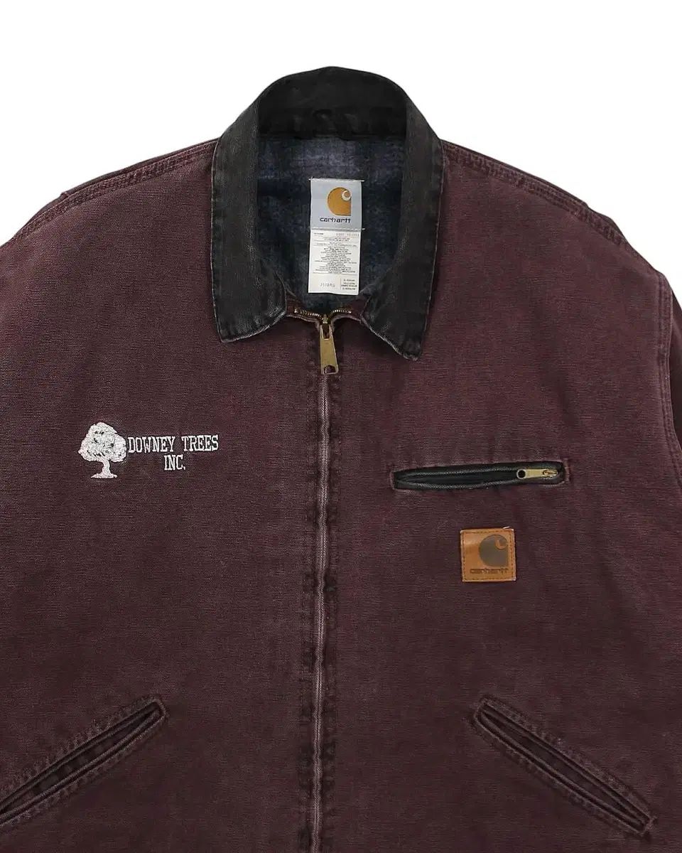 USA Carhartt(カーハート) J97 BRG バーガンディー デトロイトジャケット ジャケット 【ココボタン】 米国製