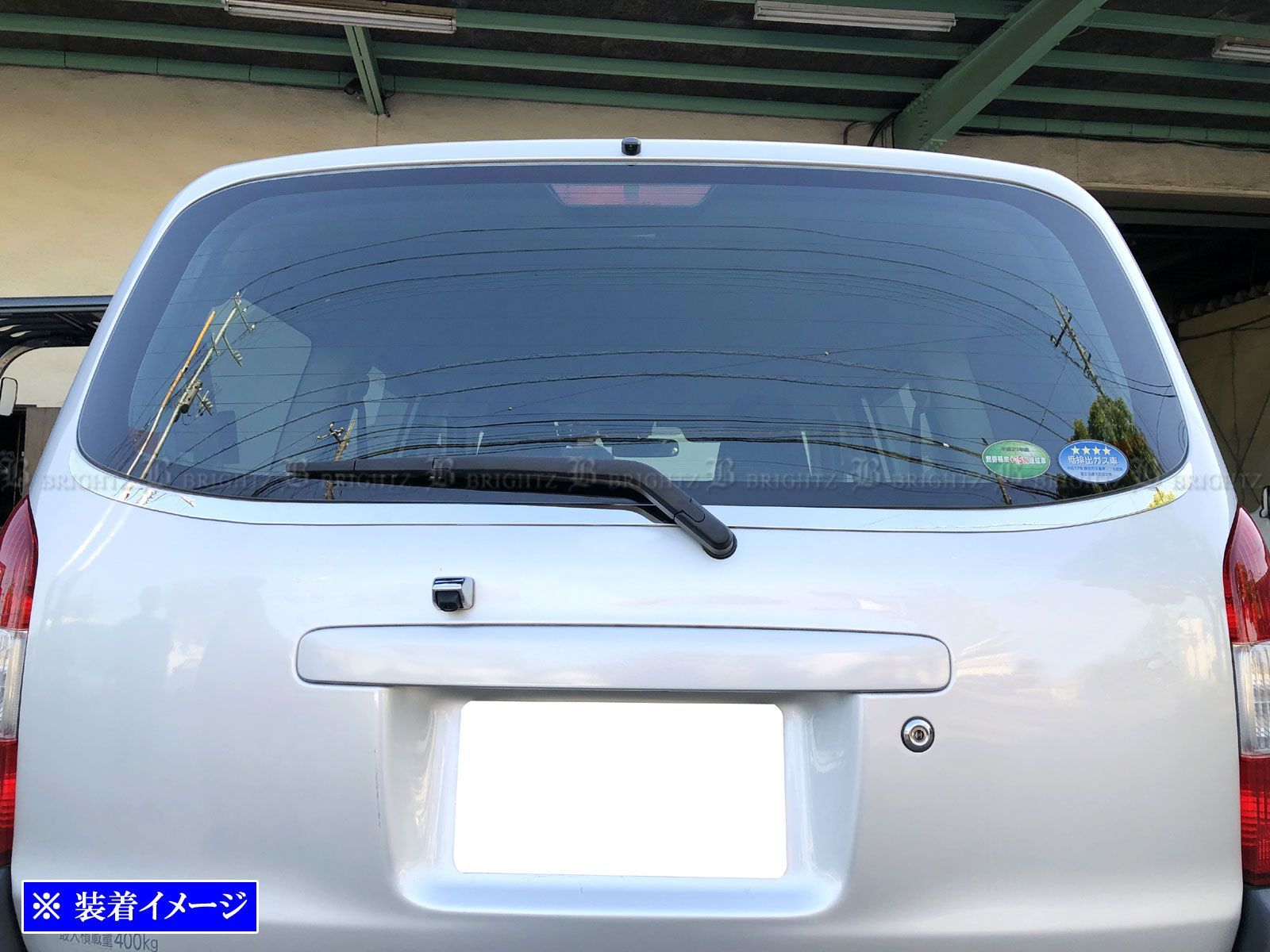 プロボックスハイブリッド NHP160V 超鏡面ステンレスメッキバックドア
