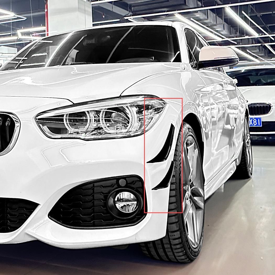 BMW 1シリーズ F20 F21 M Sport 2015-2019 前バンパーサイド風刀 車外装パーツ ABS製 鋼琴黒 |5.11LYC682人気注目