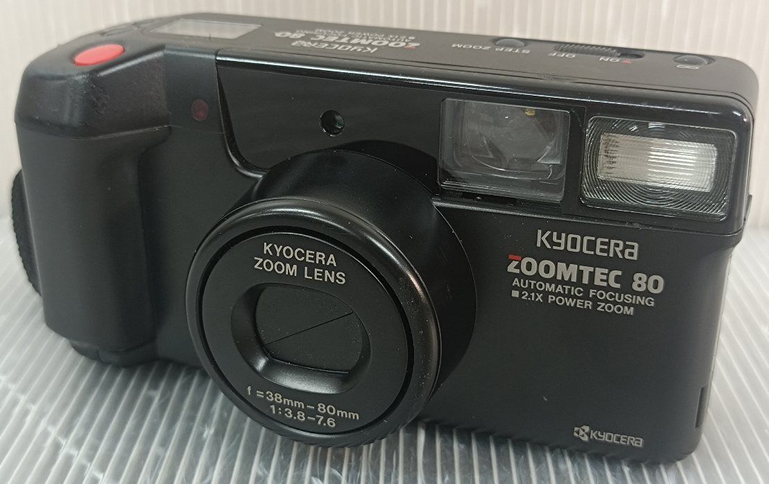 動作品 Kyocera/キョーセラ ZOOMTEC 80 35mmフィルムカメラ - メルカリ