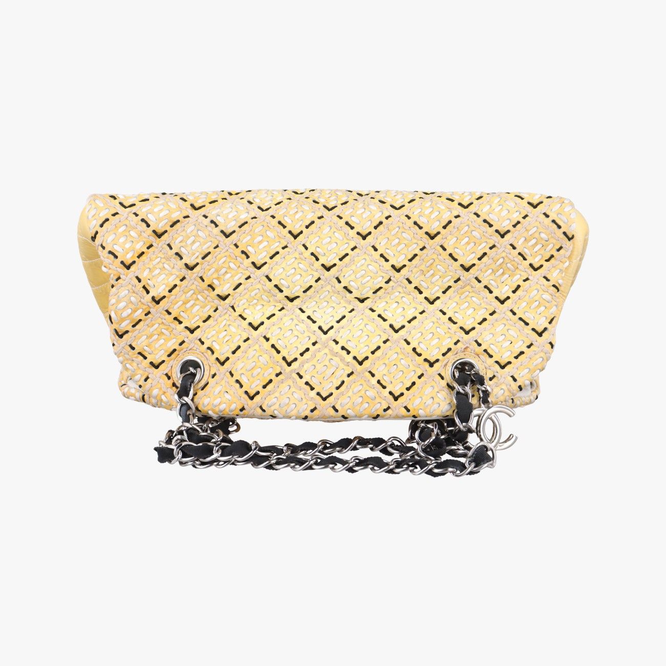 シャネルChanelマドモアゼルイエローパテントA5031314457954