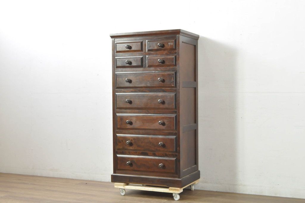 箪笥 タンス 昭和 レトロ 北海道民藝家具 5段 箪笥 タンス 昭和 レトロ