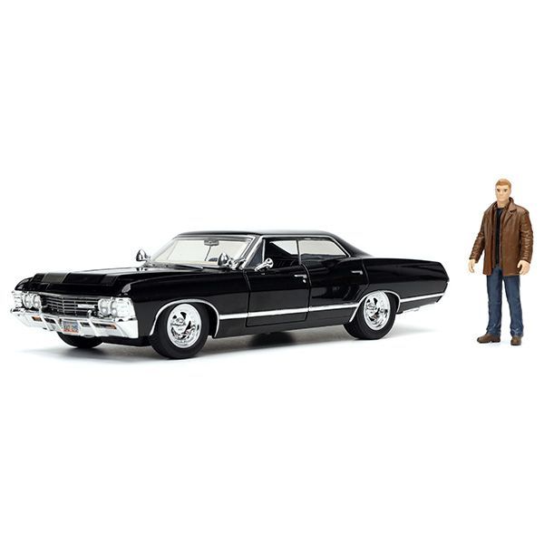 SUPER NATURAL 1967インパラ & ディーン・ウィンチェスター 1:24 SUPERNATURAL 1967 CHEVY IMPALA SS w/DEAN WINCHESTER【スーパー