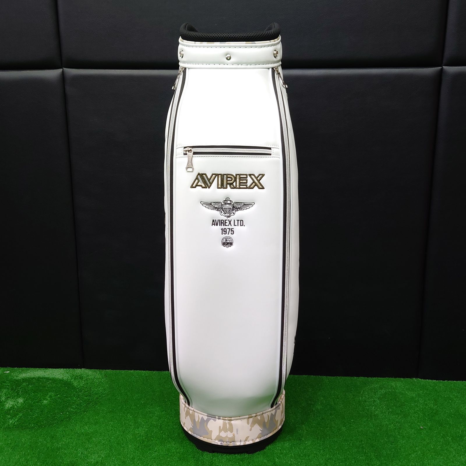 新品未使用 AVIREX GOLF アヴィレックスゴルフ キャディバッグ