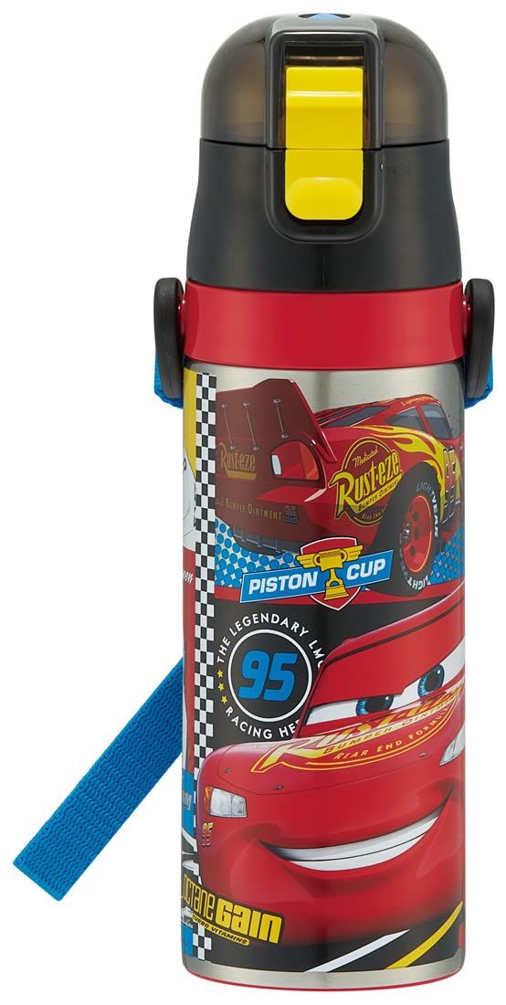 【新着商品】水筒 470ml キッズ ディズニー ステンレス カーズ 子供用 22 (skater) 男の子 スケーター SDC4-A