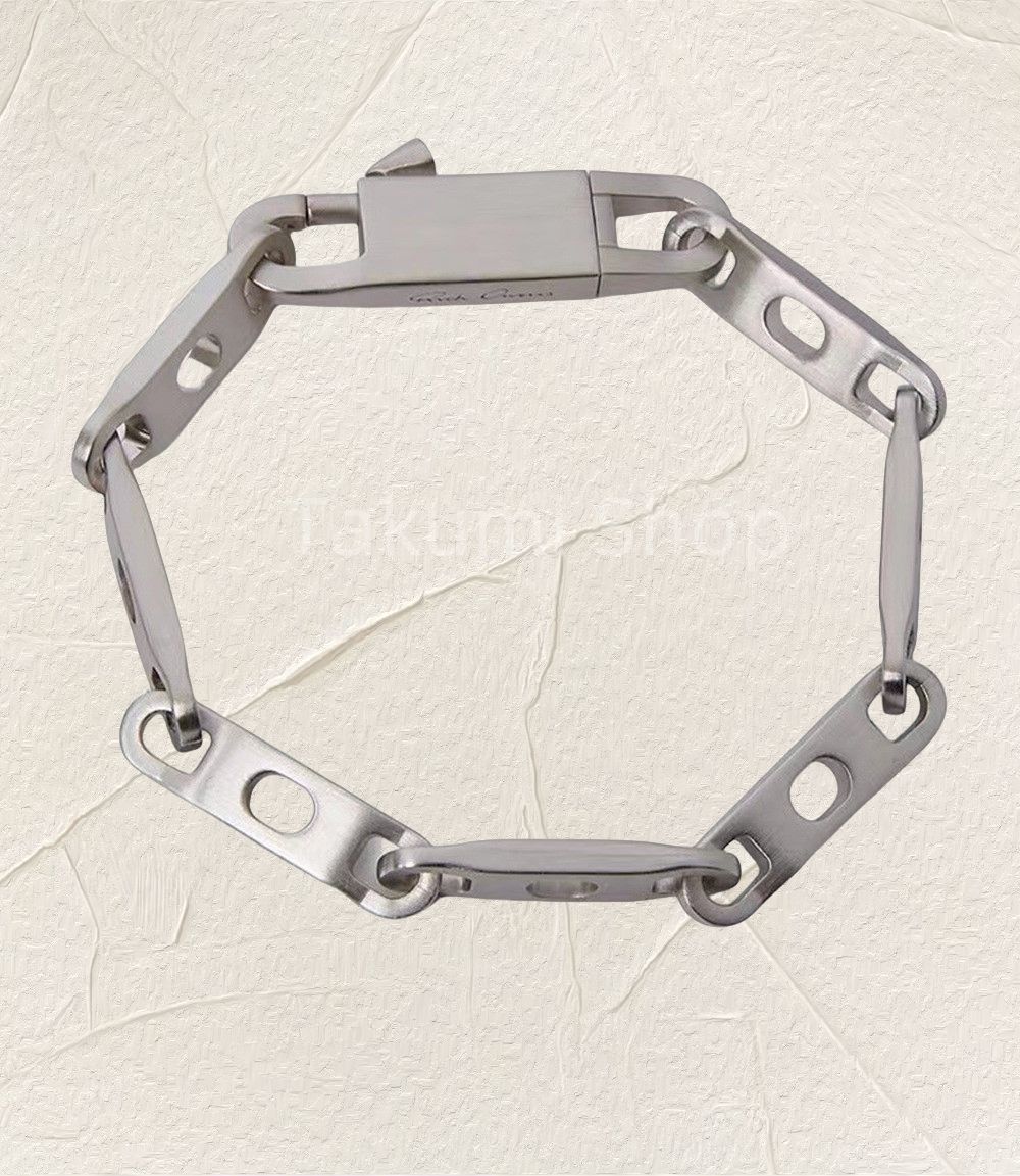 【美品】Rick Owens CHAIN BRACELET チェーンブレスレット Rick Owens リックオウエンス 「CHAIN BRACELET」チェーンブレスレット