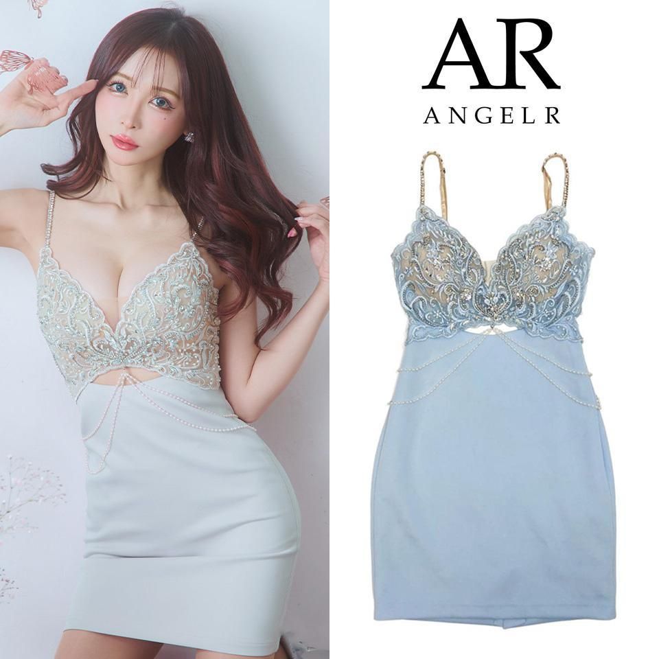 AngelR / エンジェルアール】アッパーフラワーパールビジュー