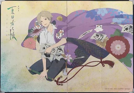 紙製品 単品 夏目貴志＆ニャンコ先生 描き下ろし4曲屏風 Blu-ray|DVD 劇場版 夏目友人帳 ～うつせみに結ぶ～ アマゾン 版 バンドル版 同梱特典