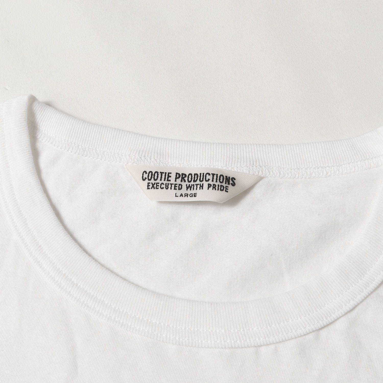 COOTIE クーティー Tシャツ ホワイト 白 サイズ:L | 21SS 死神グラフィック オーバーサイズ クルーネック Tシャツ (Print S/S Tee) | トップス カットソー 半袖【メンズ】【中古】【美品】【K4530】 美品】COOTIE クーティー Tシャツ ホワイト 白 サイズ:L | 21SS 死神