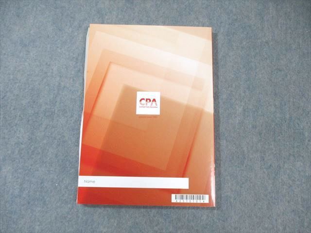 公認会計士講座　CPA 財務会計論　計算　2025/2026目標　フルセット CPA会計学院 公認会計士2025年 2026年合格目標 短答式試験用の