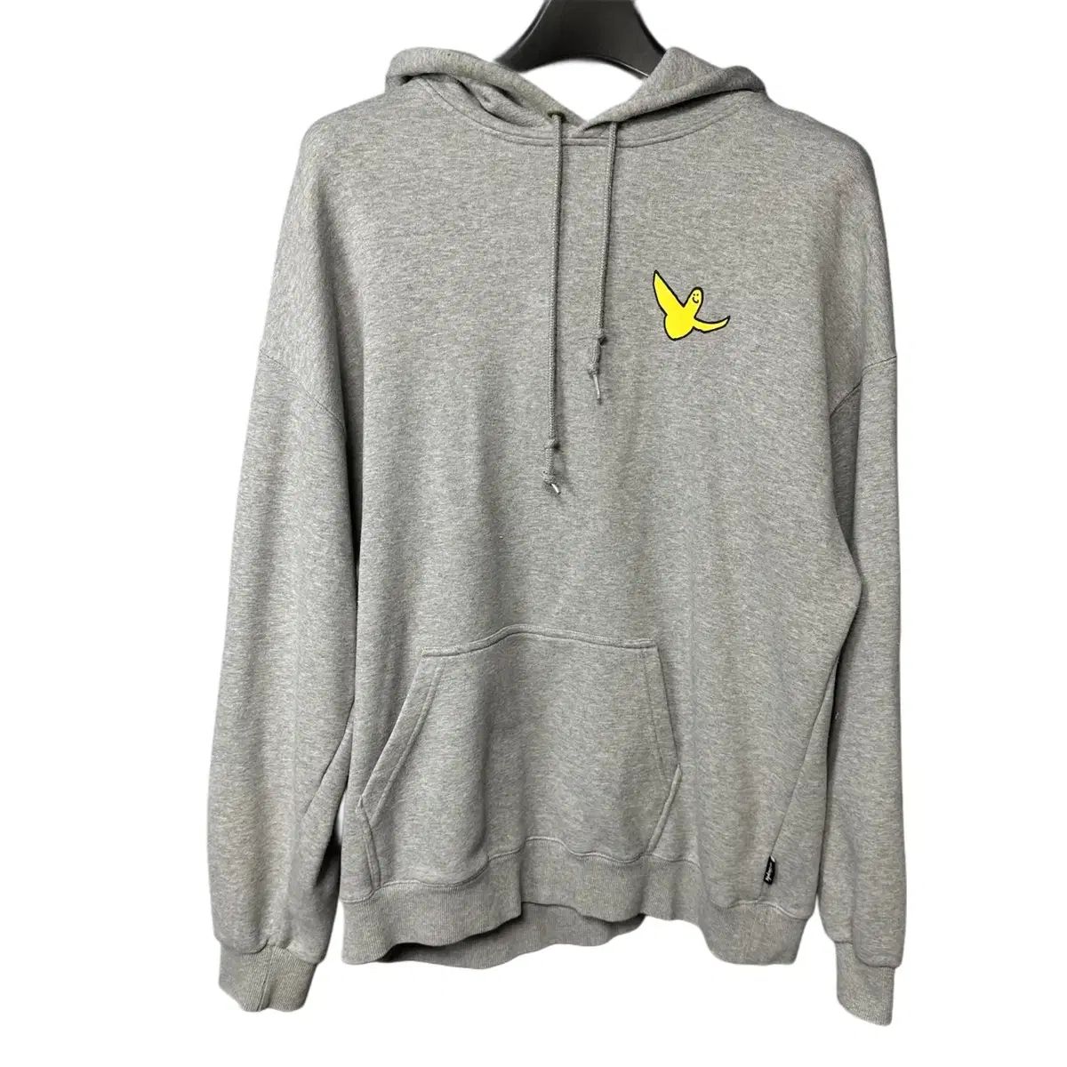 【雷市場（ポンジャン）商品韓国直送】 XL Mark Gonzales(マークゴンザレス) ロゴ グレー フード Tシャツ