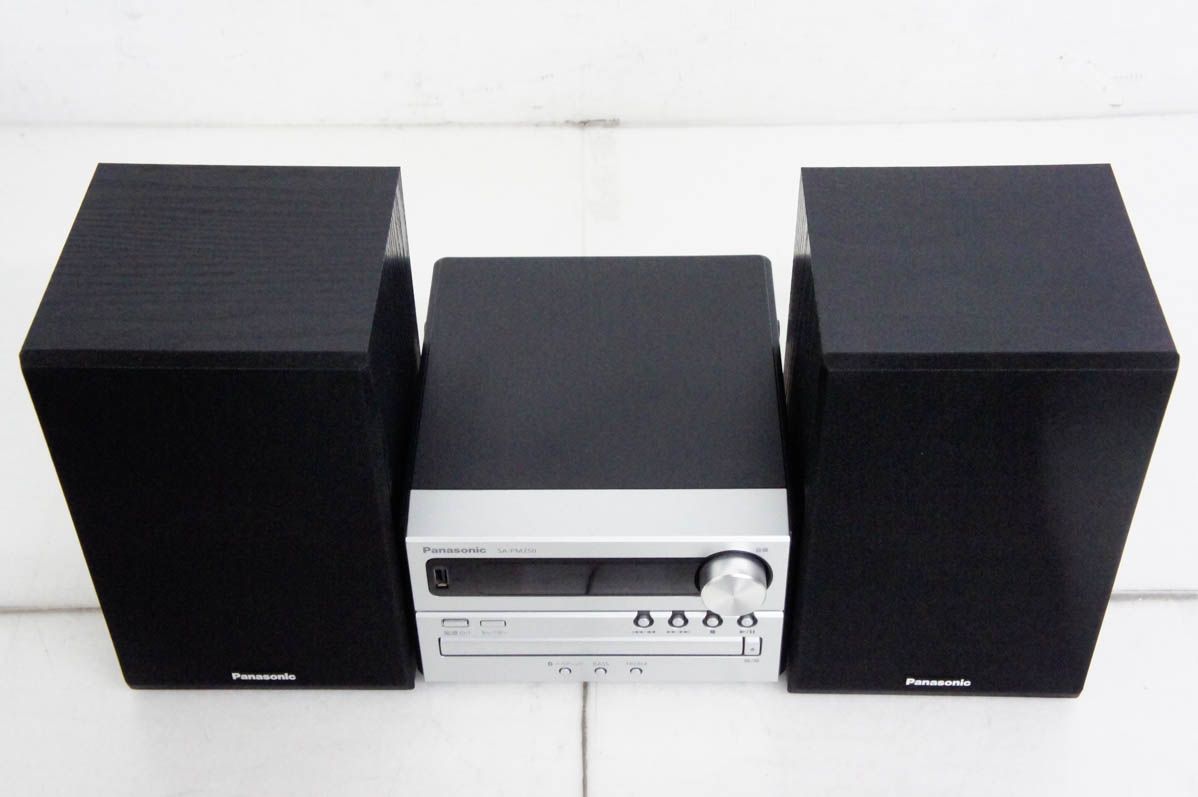Panasonicパナソニック CDステレオシステム SC-PM250-S Bluetooth対応