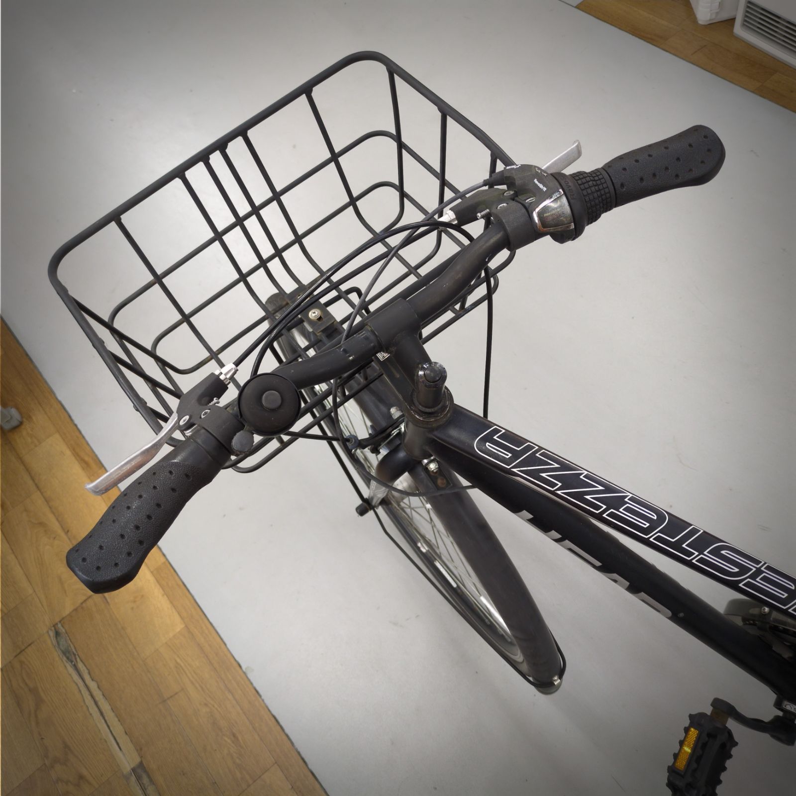 J266 ☆サビキズ使用感☆ノーパンククロスバイク自転車☆HEAD