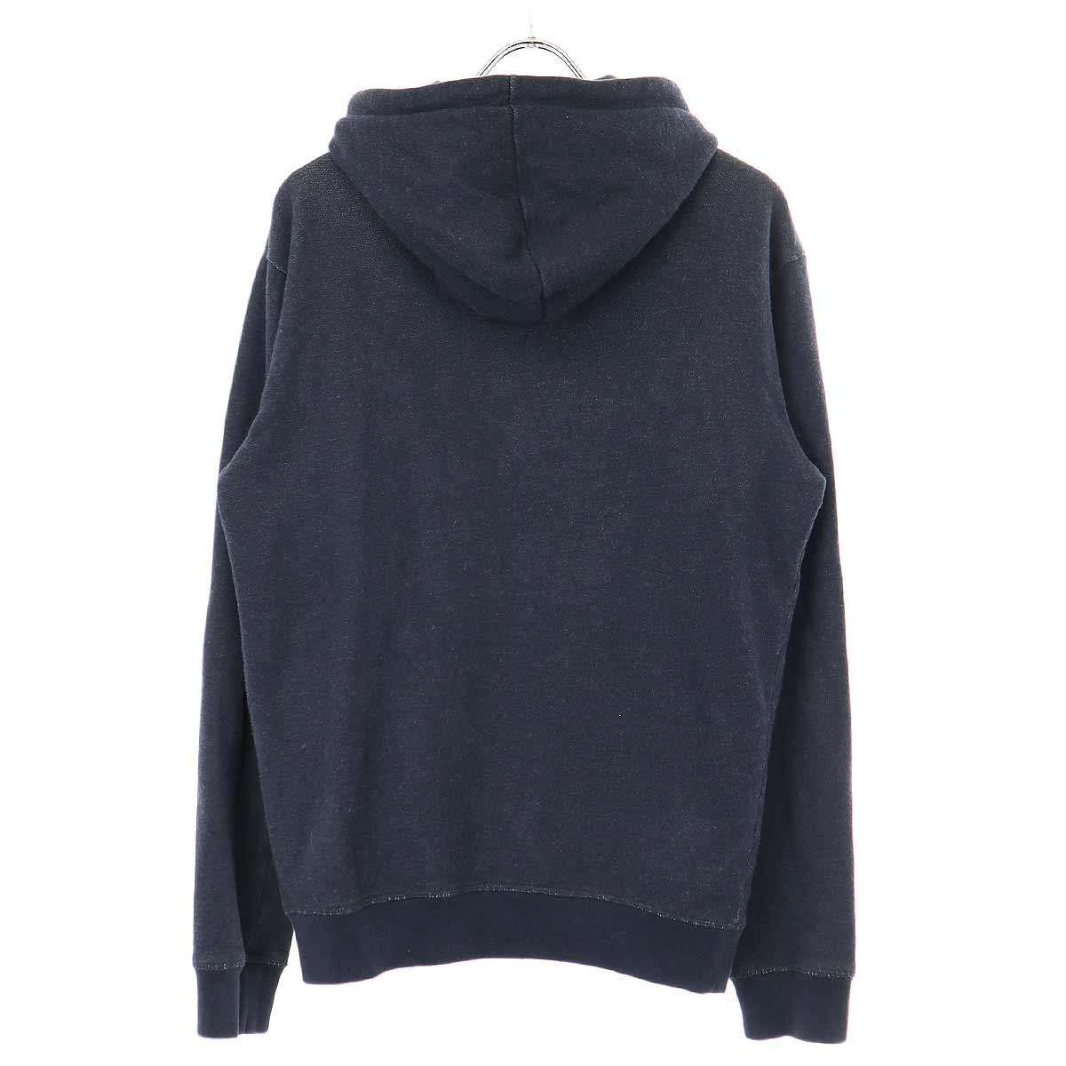 Maison Margiela カットオフエッジ パーカー | ブルー | FARFETCH JP