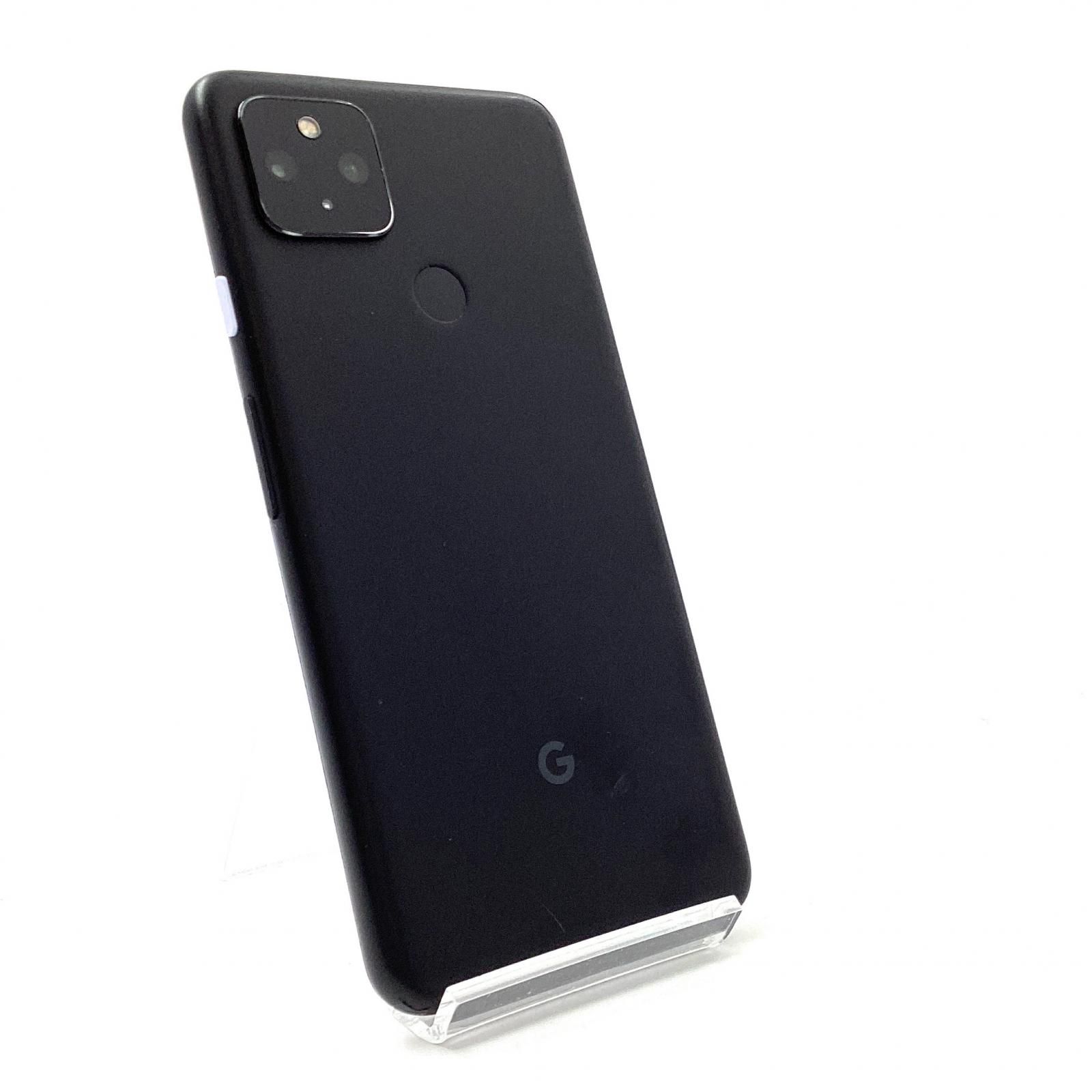 【最速発送】Google Pixel 4a(5G) 128GB Just Black Softbank GO25H 白ロム【難有】