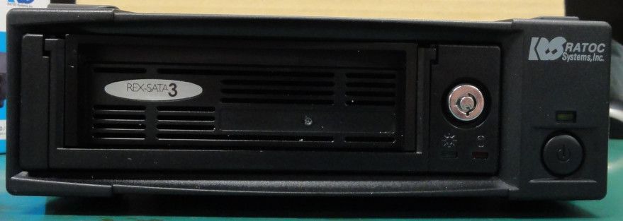 HDD外付けドライブ リムーバブルケース