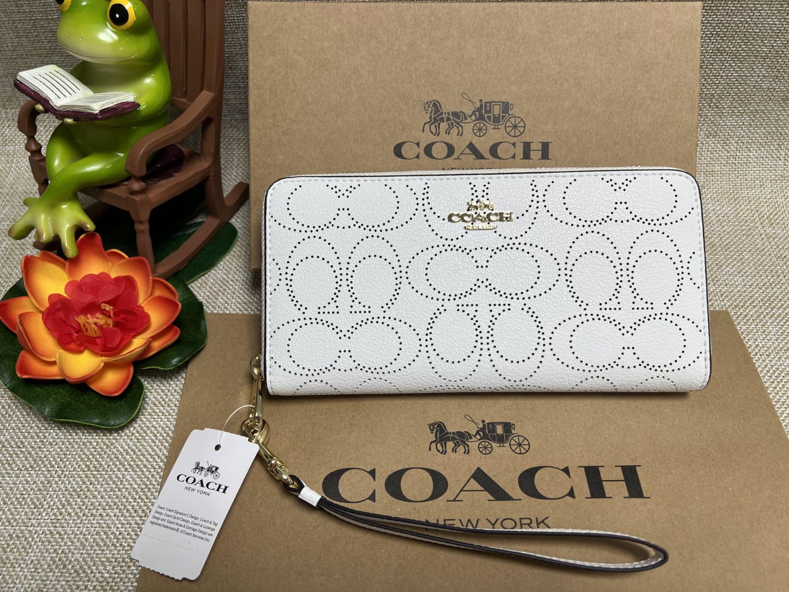 COACH コーチ 長財布 長財布 レディース 新品 未使用 ファッション