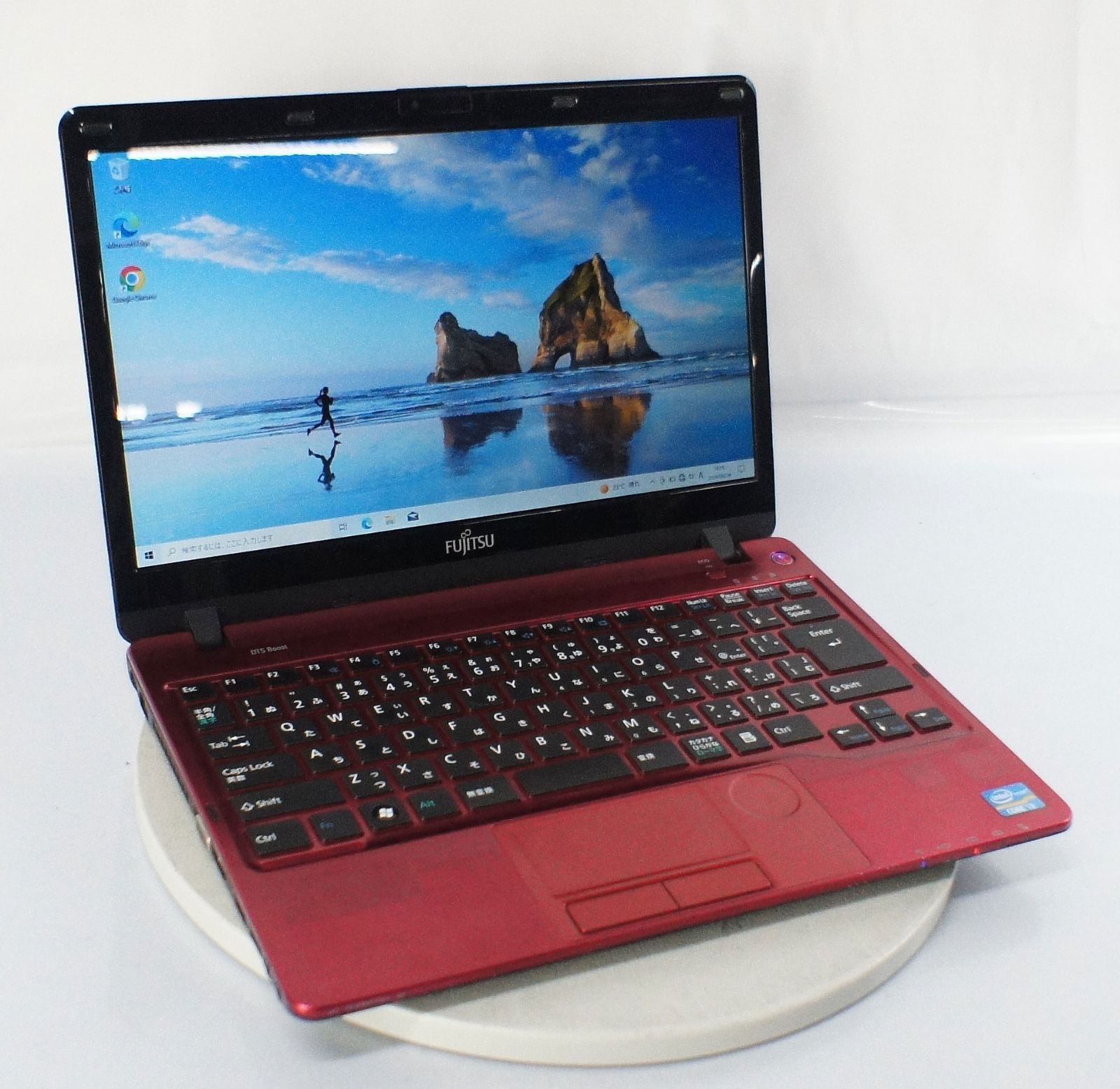 13.3インチ 富士通 FMV LIFEBOOK SH54/G FMVS54GD1R/Core i3 2350M 2.3GHz/メモリ8GB/SSD180GB/Windows10 ノート PC パソコン  fujitsu