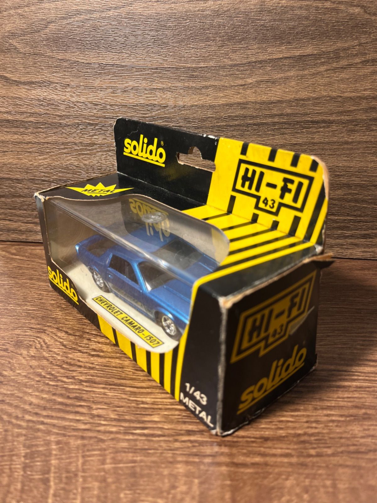 ソリド メタル 1/43 シボレー カマロ 青 2025年最新Yahoo!オークション