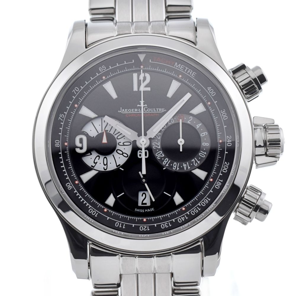 ジャガー・ルクルト JAEGER-LECOULTRE Q1718170 マスター・コンプレッサー・ジオグラフィーク 自動巻き メンズ美品 Q#132371
