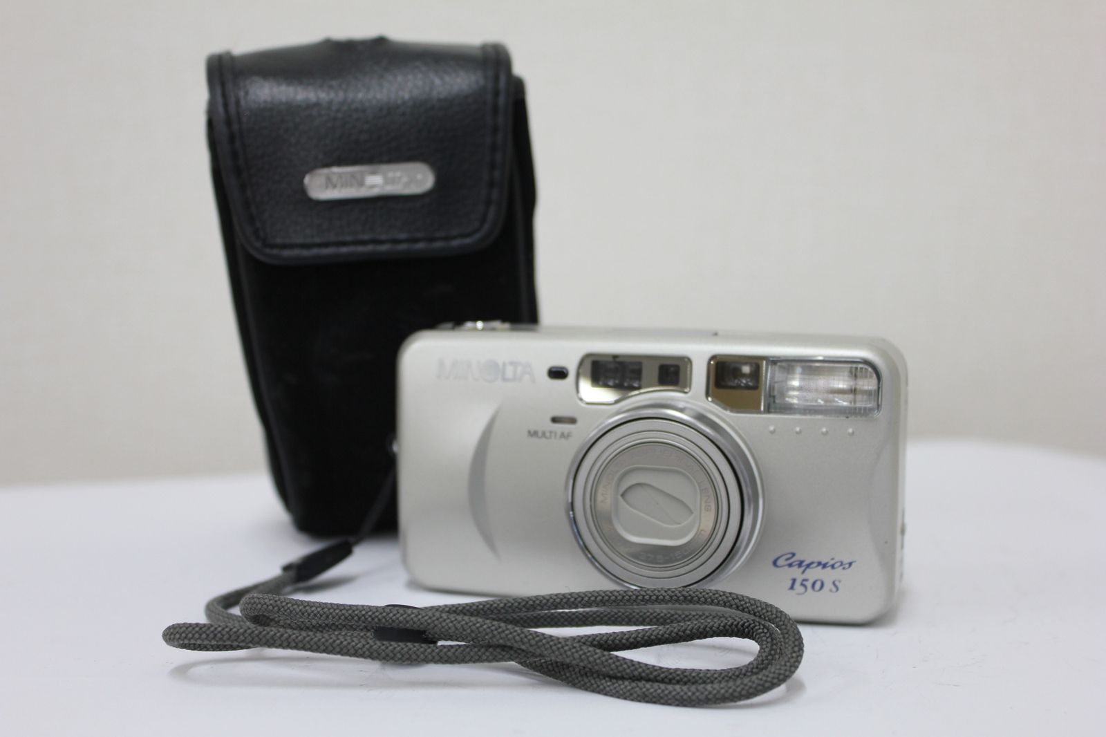 返品保証 ミノルタ Minolta Capios 150 S 37.5-150mm ソフトケース付き コンパクトカメラ e3133