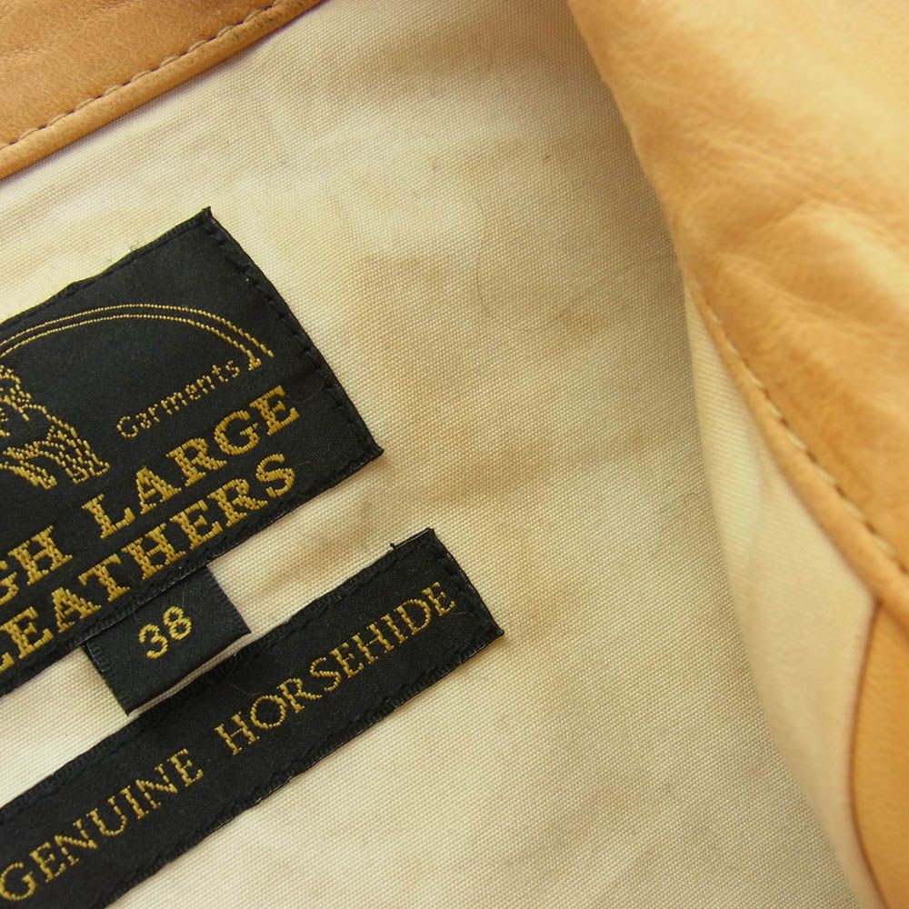 HIGH LARGE LEATHERS ハイラージレザー Oklahoma City 1st 大戦モデル