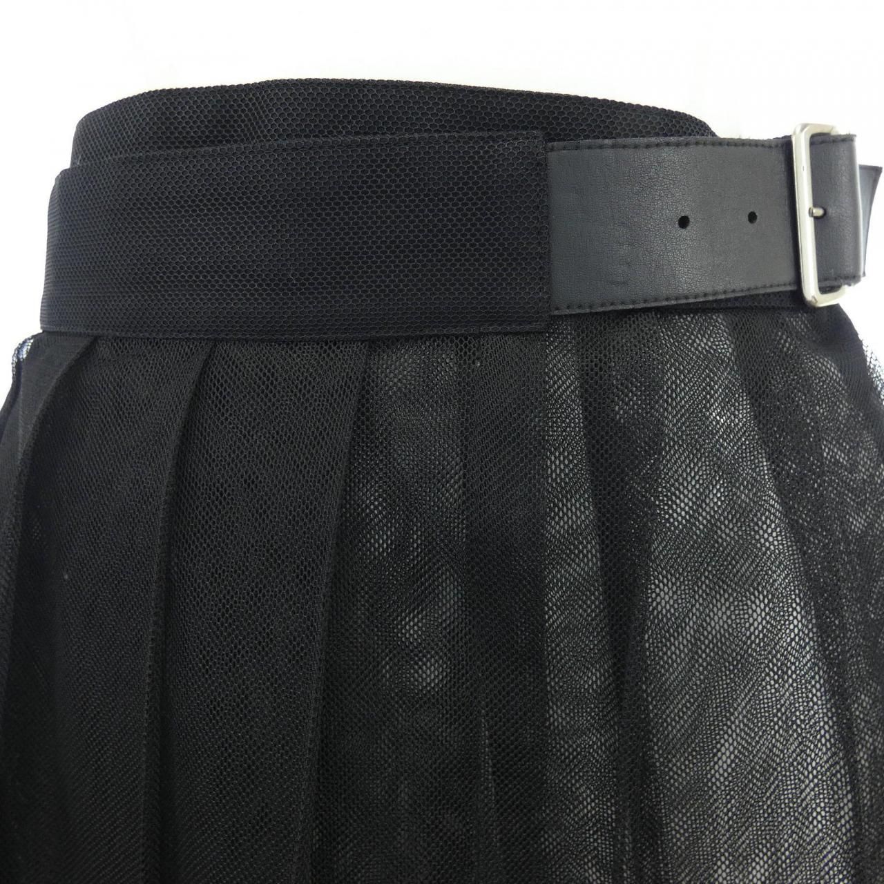 noir kei ninomiya スカート Noir Kei Ninomiya デコラティブバックル ミディ スカート