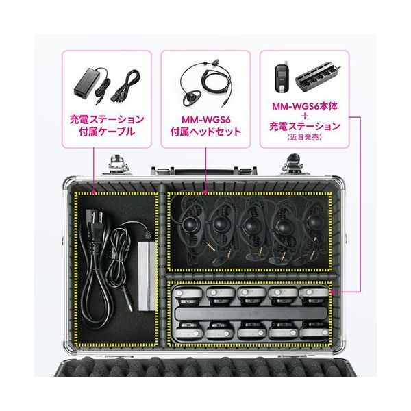 サンワサプライ キャリングアルミケース シルバー MM-WGS6-BOX1 CHRISTIANNAURATH_COM_BR