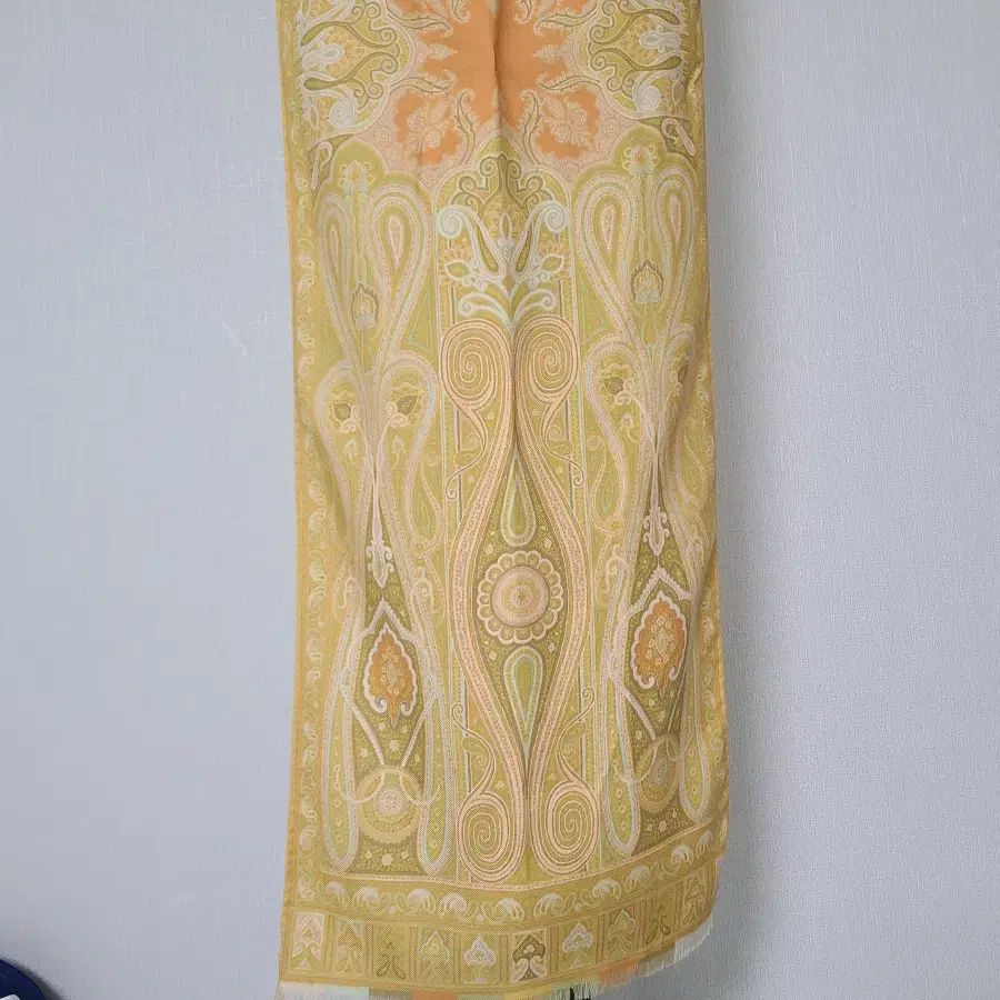 ETRO（エトロ) ETRO ベイズリー ウール シルク スカーフ 雑貨