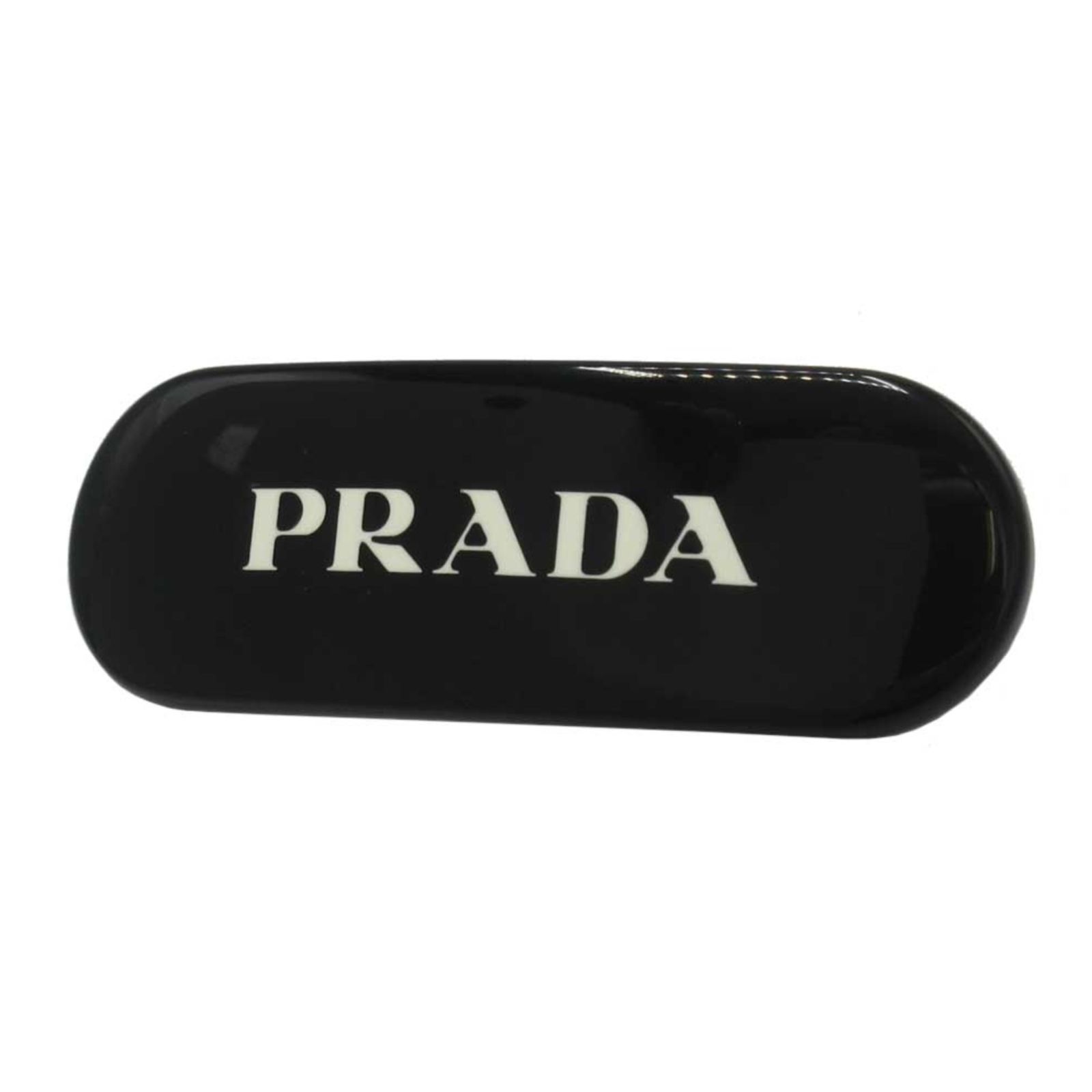 プラダ ヘアアクセサリー バレッタ PRADA ロゴ ヘアクリップ 1IF108 2CLP F0002 アウトレット レディース