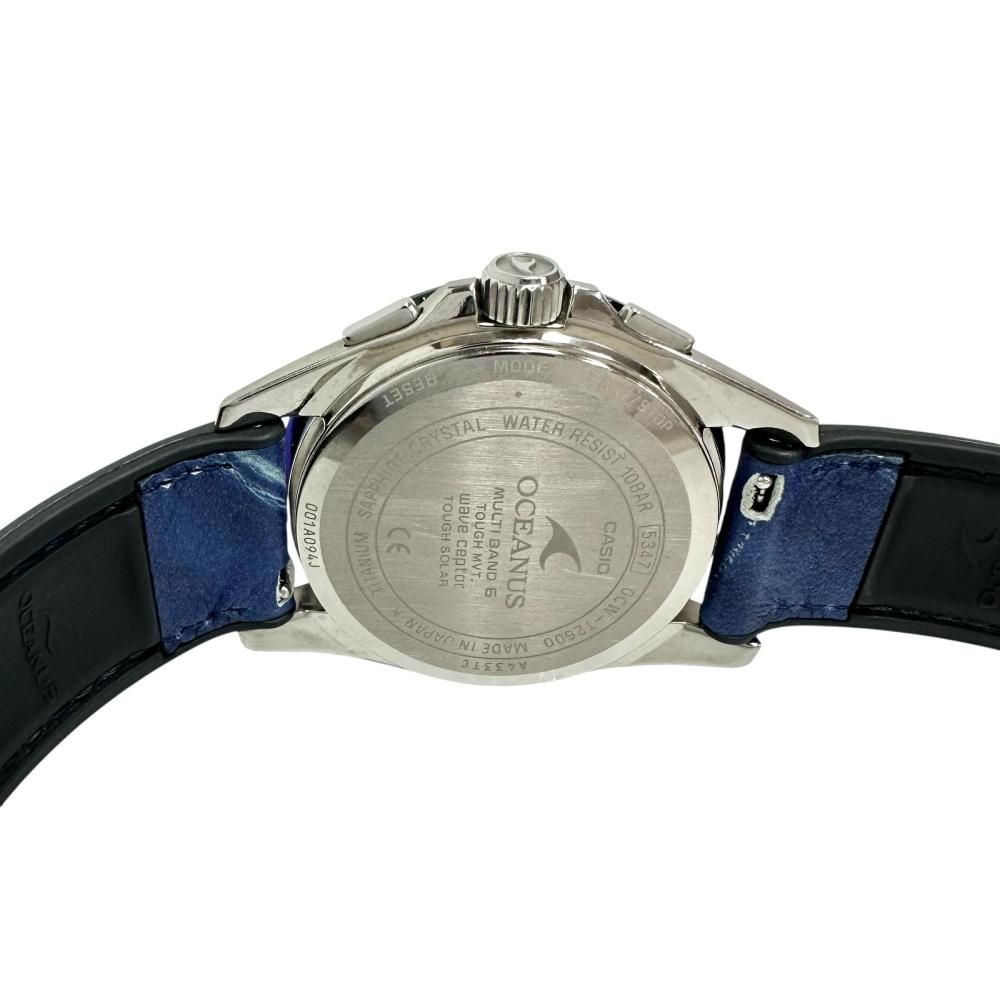 カシオ CASIO 腕時計 ソーラー 電波 オシアナス OCEANUS クラシック