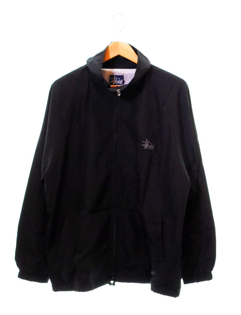 ステューシー STUSSY 90's OLD STUSSY stussy sport usa製 ナイロンジャケット ジャケット ブラック 103MT-764