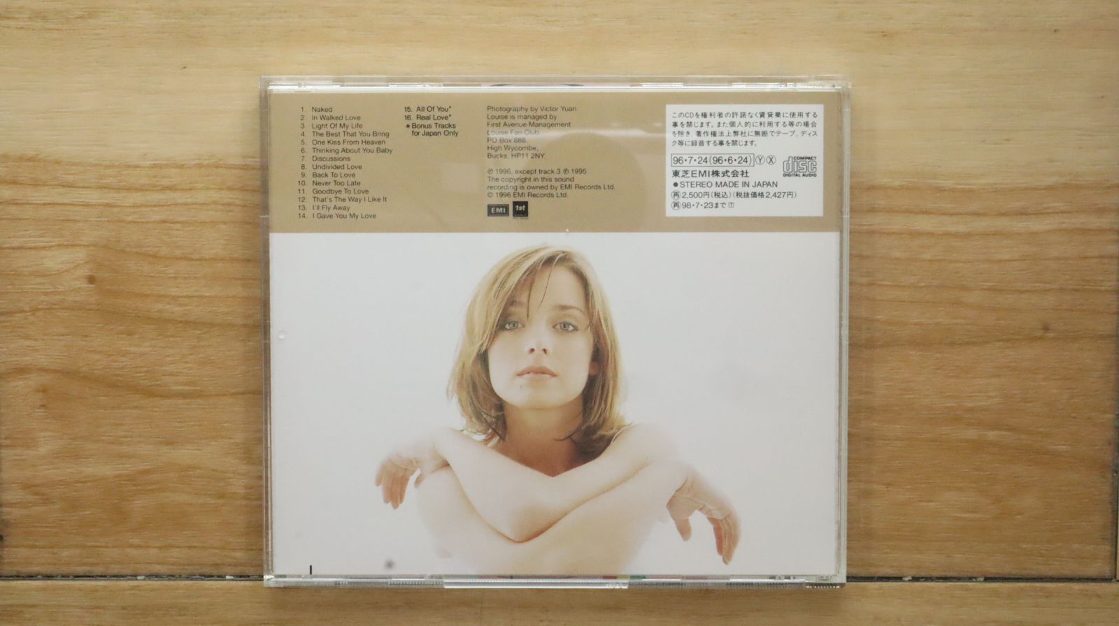 国内盤CD☆ルイーズ/Louise□ ネイキッド 【TOCP8833