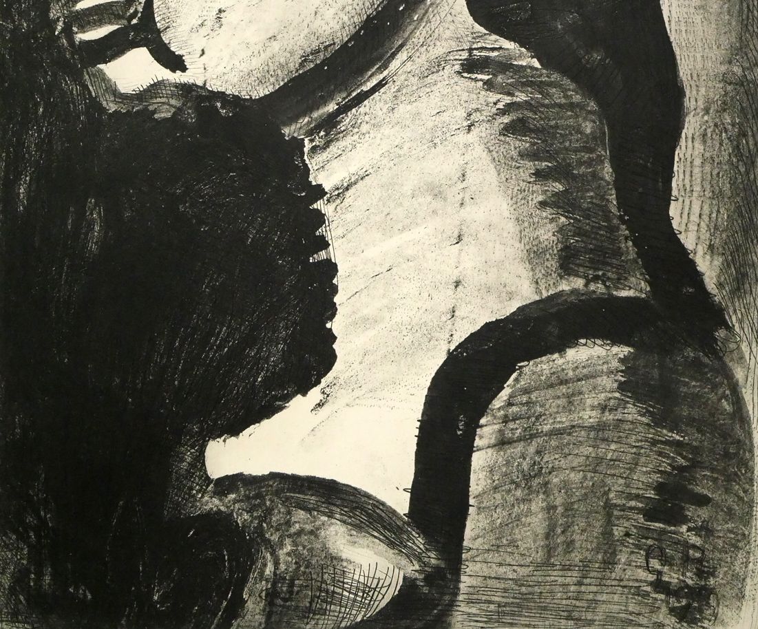 ジョルジュ ルオー（George ROUAULT）「横顔:『ユビュおやじの