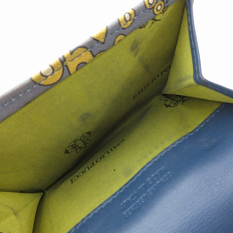 エミリオプッチ EMILIO PUCCI 二つ折り財布 ウォレット プッチ柄
