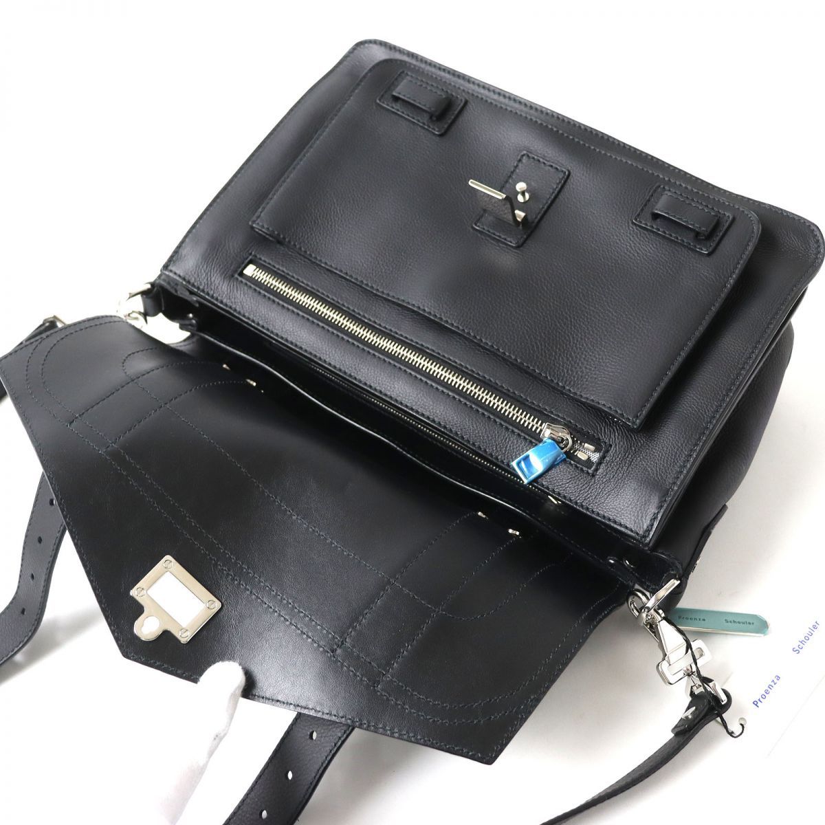 未使用品△Proenza Schouler プロエンザスクーラー PS1 Medium 2WAY 