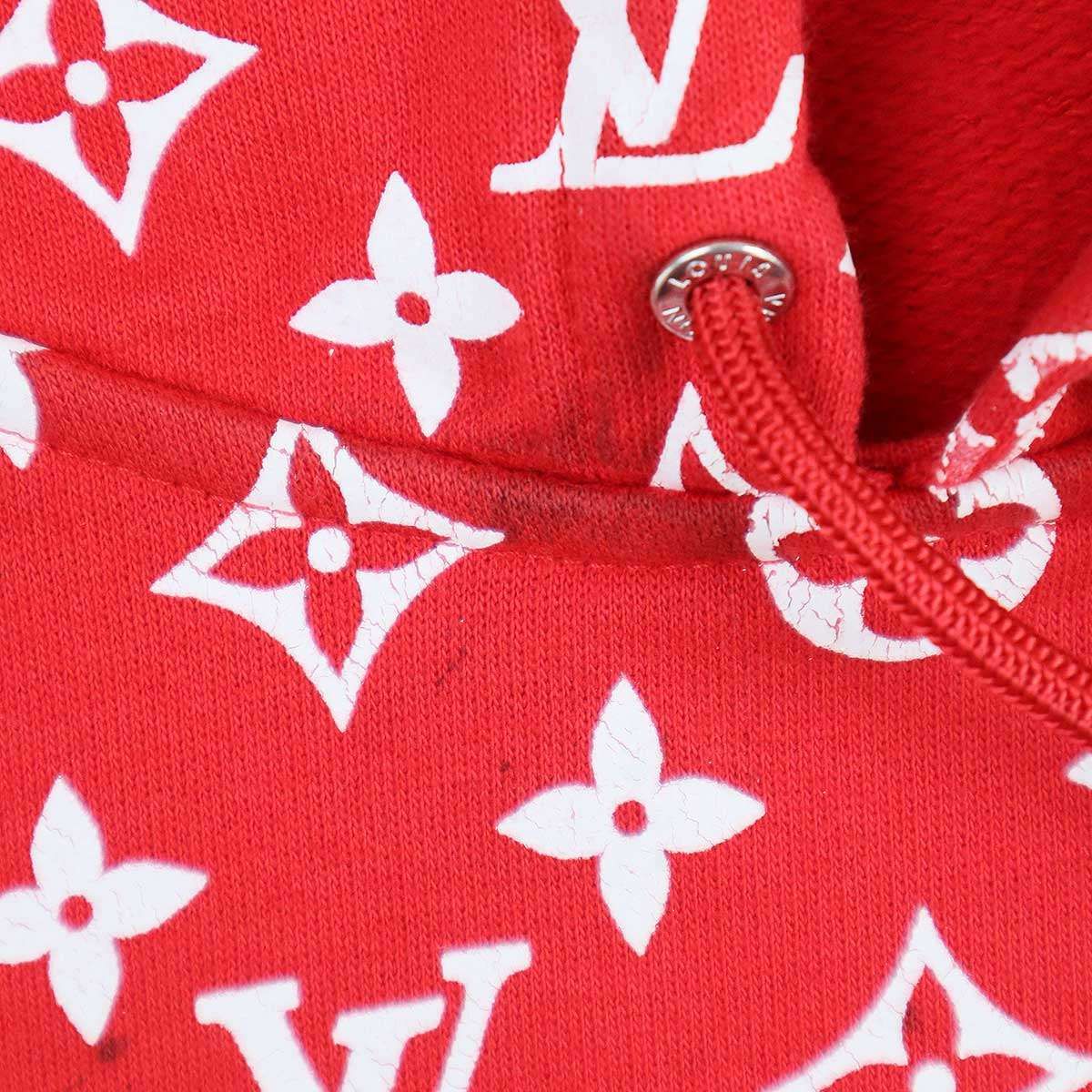 シュプリーム ルイヴィトン 17AW LV Arc Logo Crewneck モノグラム