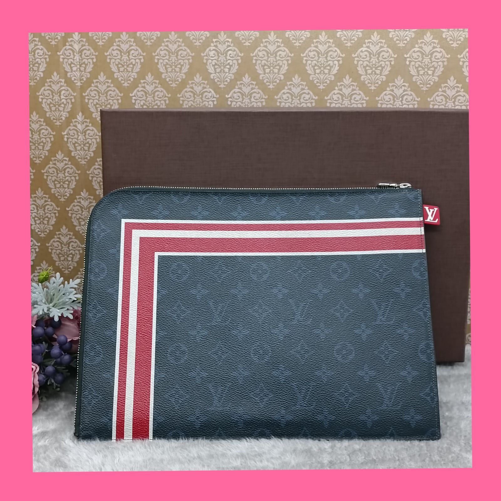 LOUISVUITTON 》 ルイヴィトン モノグラム・コバルト ポシェット