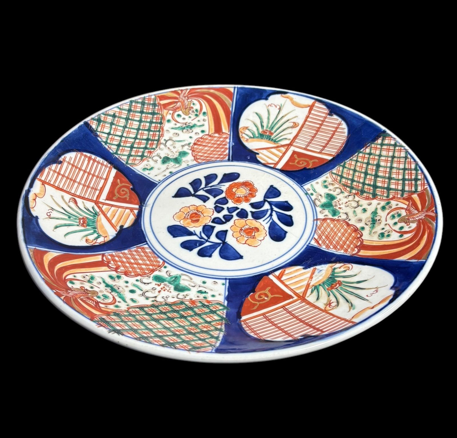 色絵古伊万里唐子鶴の図大皿 Yahoo!オークション -「古伊万里 皿 鶴」の落札相場・落札価格