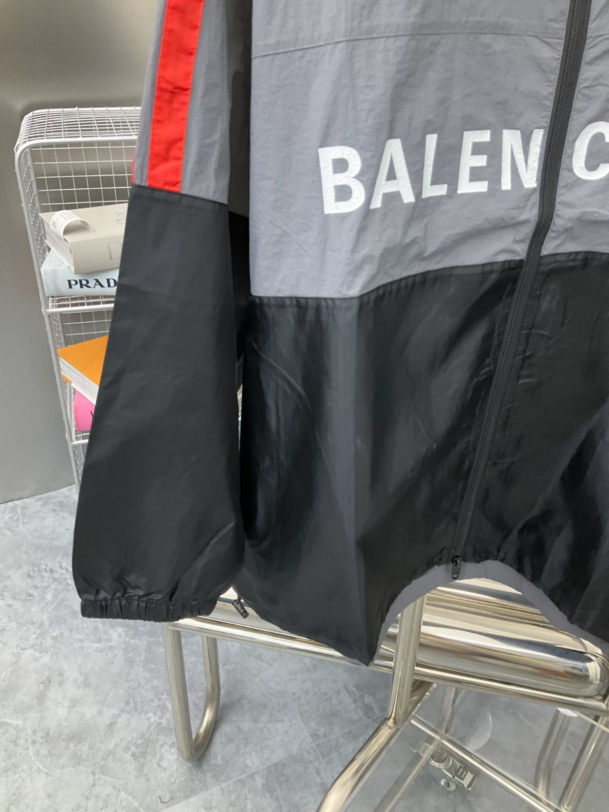 BALENCIAGA風 3色?接 オーバーサイズトレンチコート [本日特価