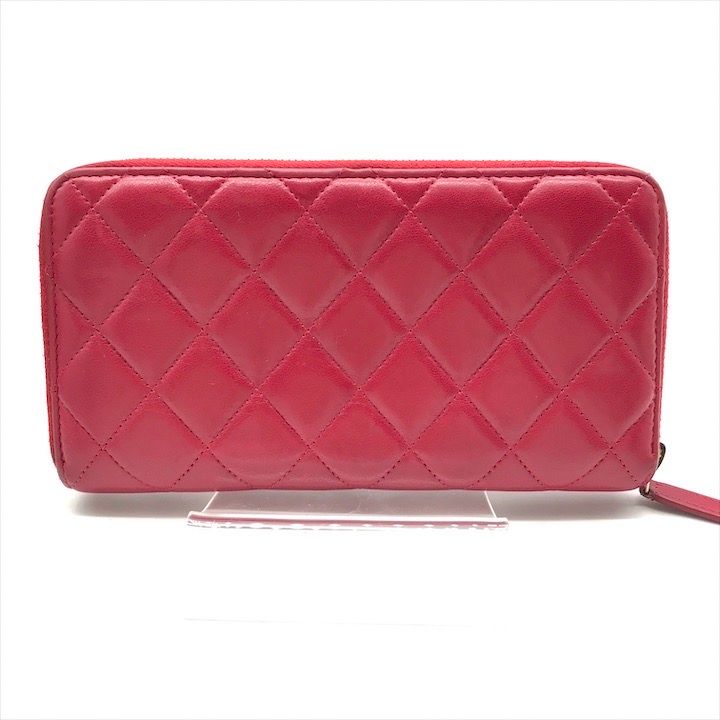 良品 CHANEL シャネル ココマーク アイコン マトラッセ ラムスキン