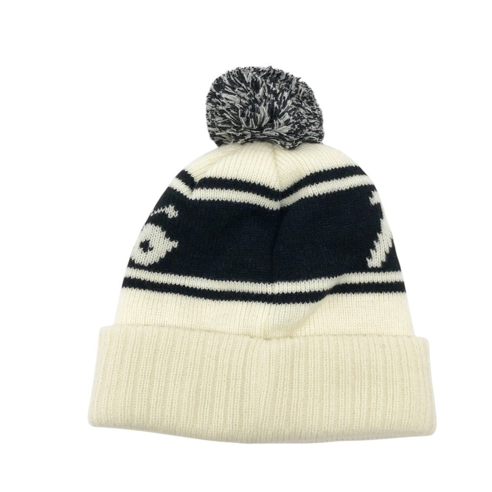 RUSSELUNO ラッセルノ ボンボン付 ニット帽 ルチャ 総柄 ホワイト系 F 240101523818 ゴルフウェア ストスト