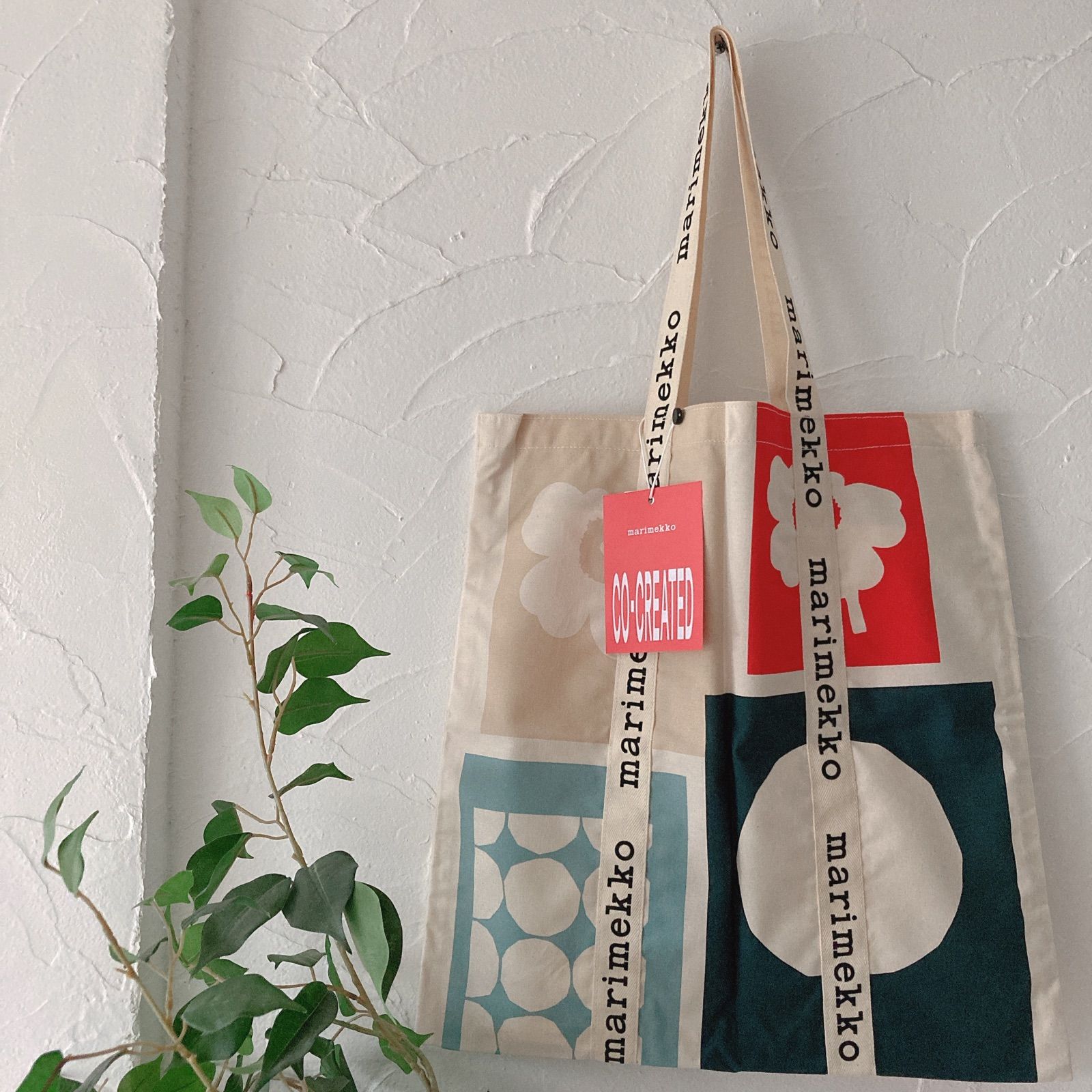 【新品未開封】marimekko co-created tote bag