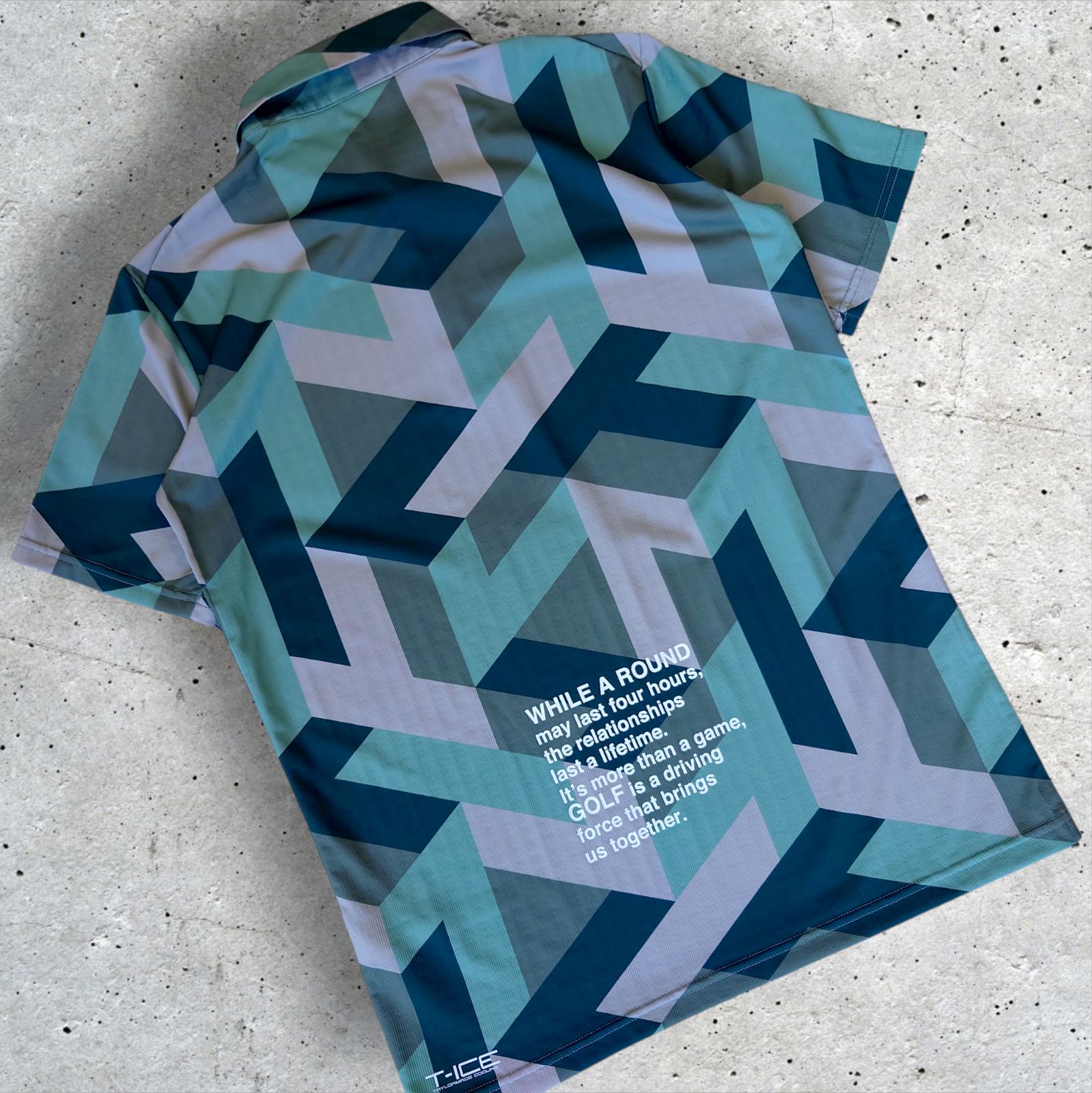 UNITED ARROWS GOLF ノースリーブ ポロシャツ　総柄 UNITED ARROWS｜メンズ ジャガード ポロシャツ | Rakuten