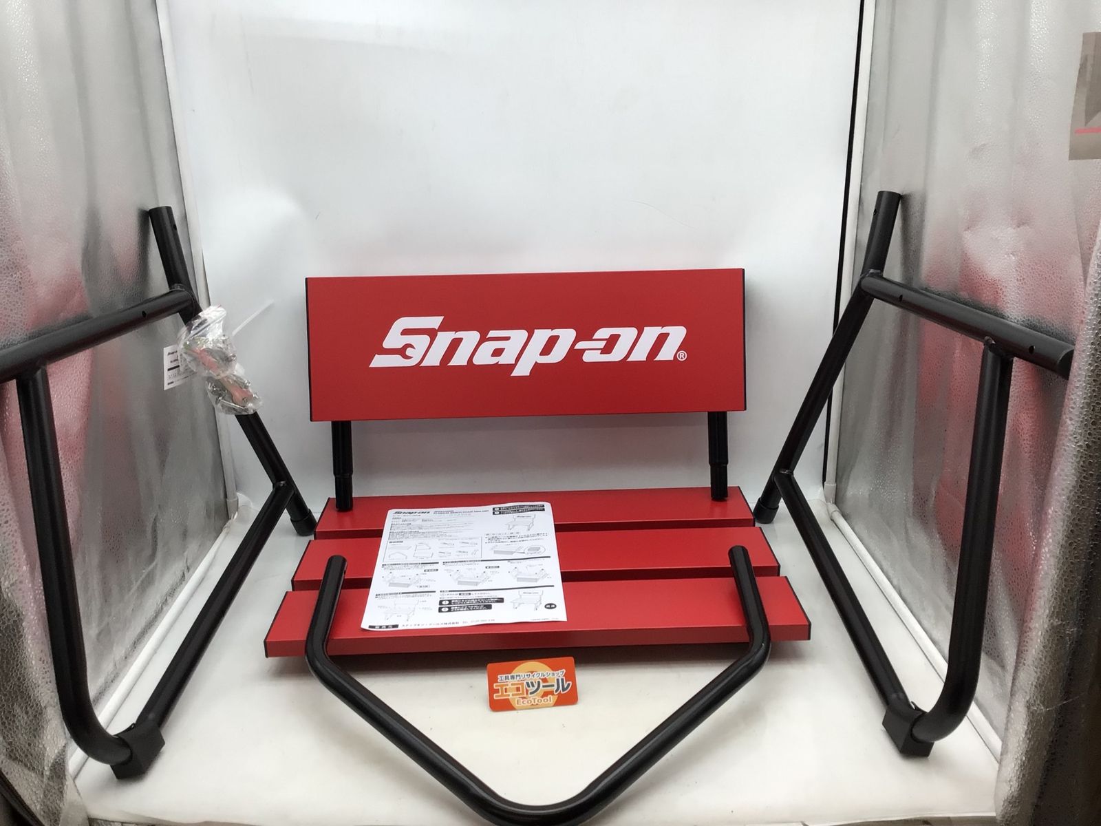 Snap-on JBW610BMR スナップオン　ベンチ　限定 未使用】☆Snap-on/スナップオン アルミベンチ(ミニレッド
