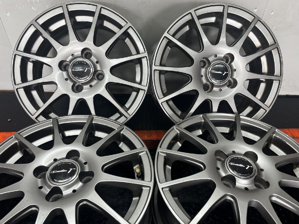 阿部商会 La-Strada Tirado r ラ ストラーダ ティラード 14インチ 4本 5.5J4HPCD100 42 ルーミー タンク トール ブーン等 SHB009
